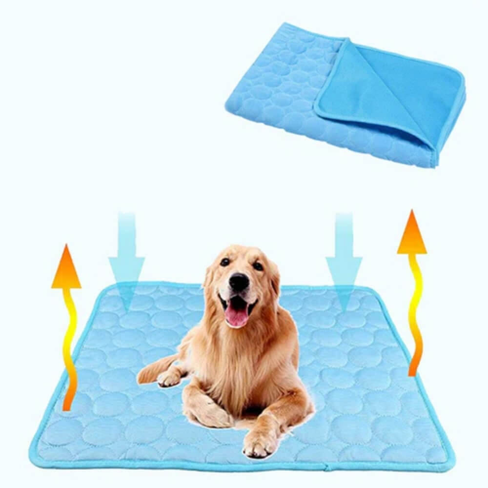 Dog Cooling Mat for Instant Relief - Lightweight & Easy to Clean