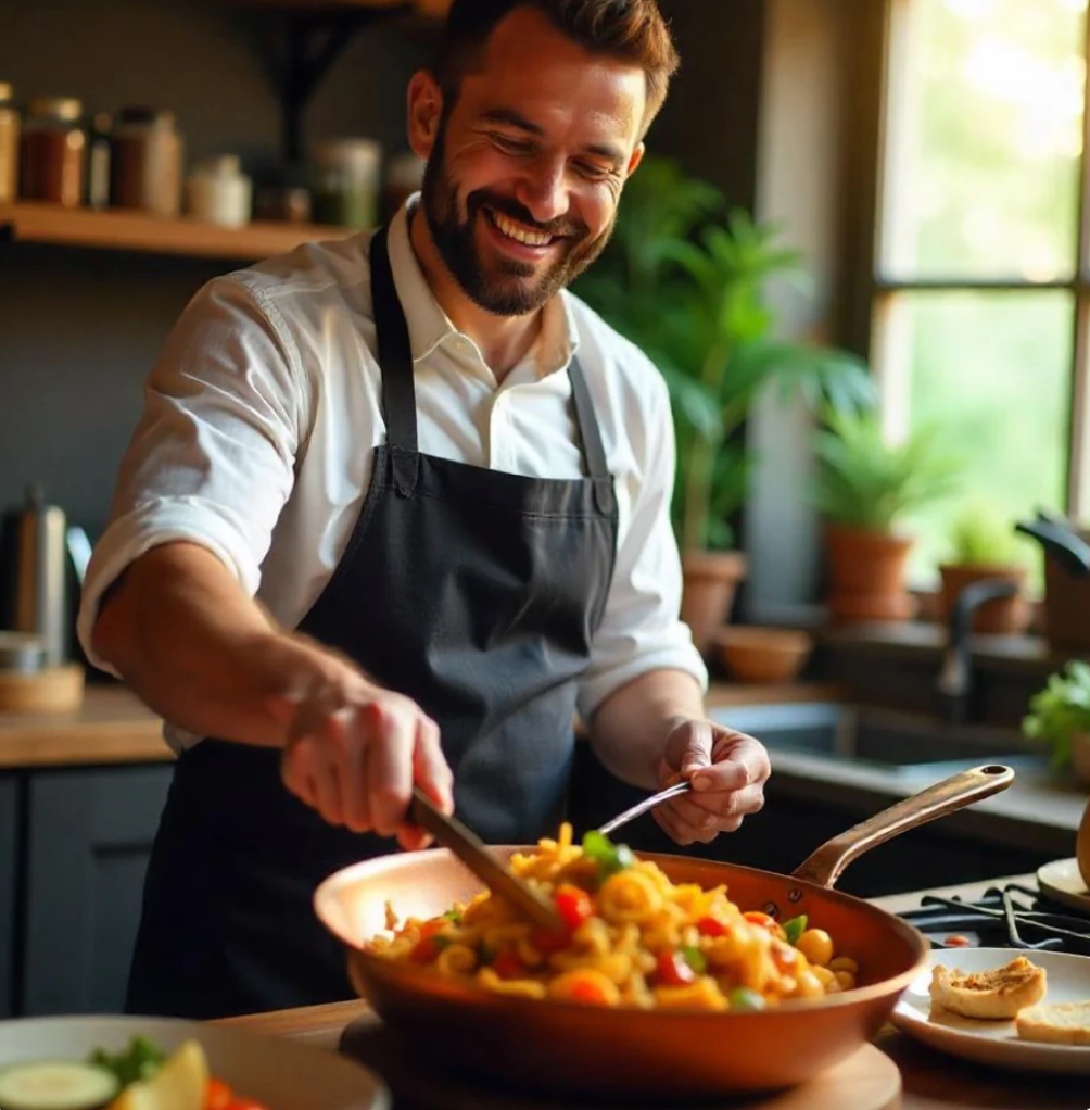 Deluxe Non-Stick Copper Cooking Pan