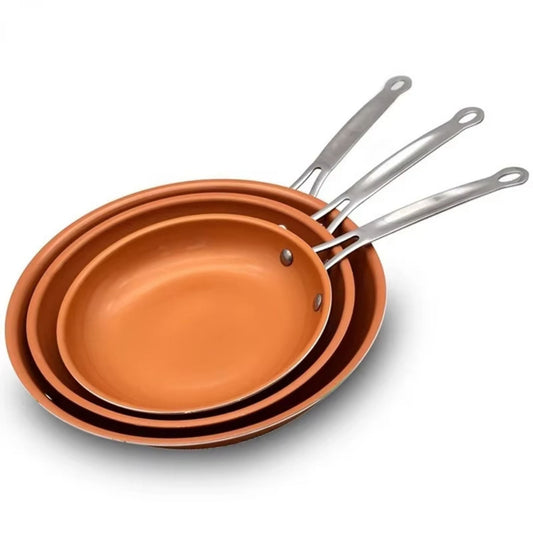 Deluxe Non-Stick Copper Cooking Pan