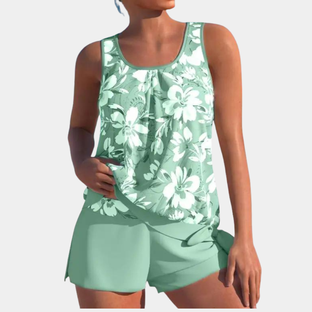 Shaping Swimsuit with Built-in Support for Women