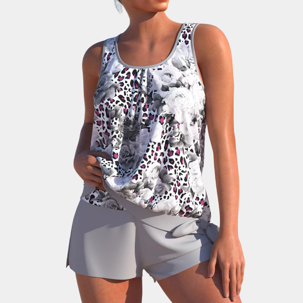 Shaping Swimsuit with Built-in Support for Women