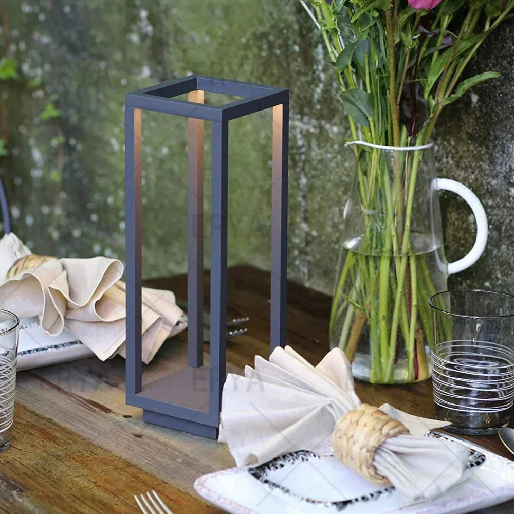 Cordless LED Touch Sensor Table Lamp with Rechargeable Battery