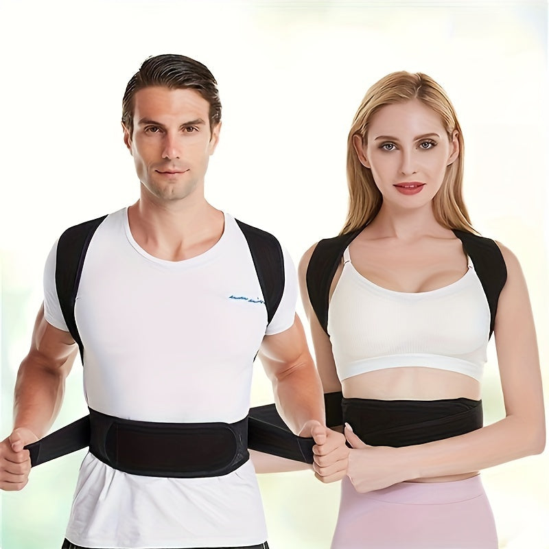 Lightweight Neoprene Back Brace for Natural Posture