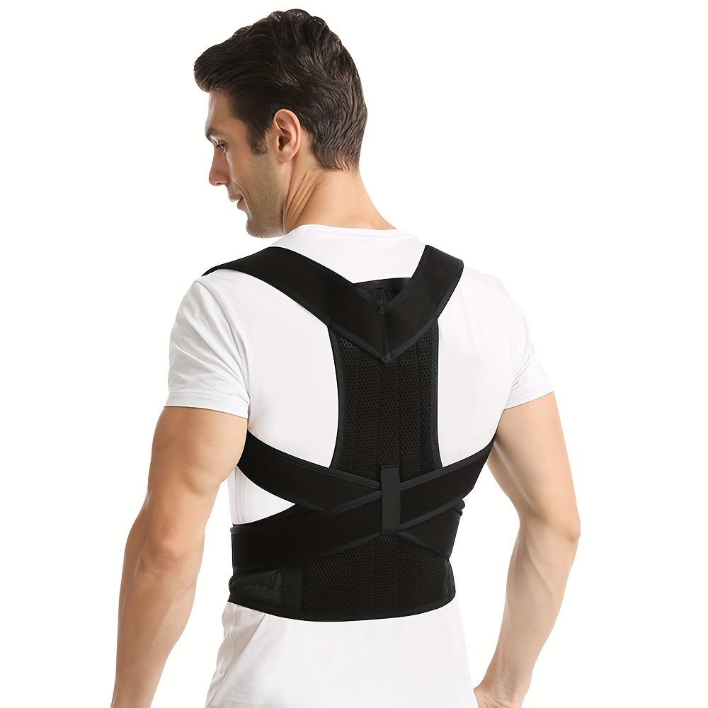 Lightweight Neoprene Back Brace for Natural Posture