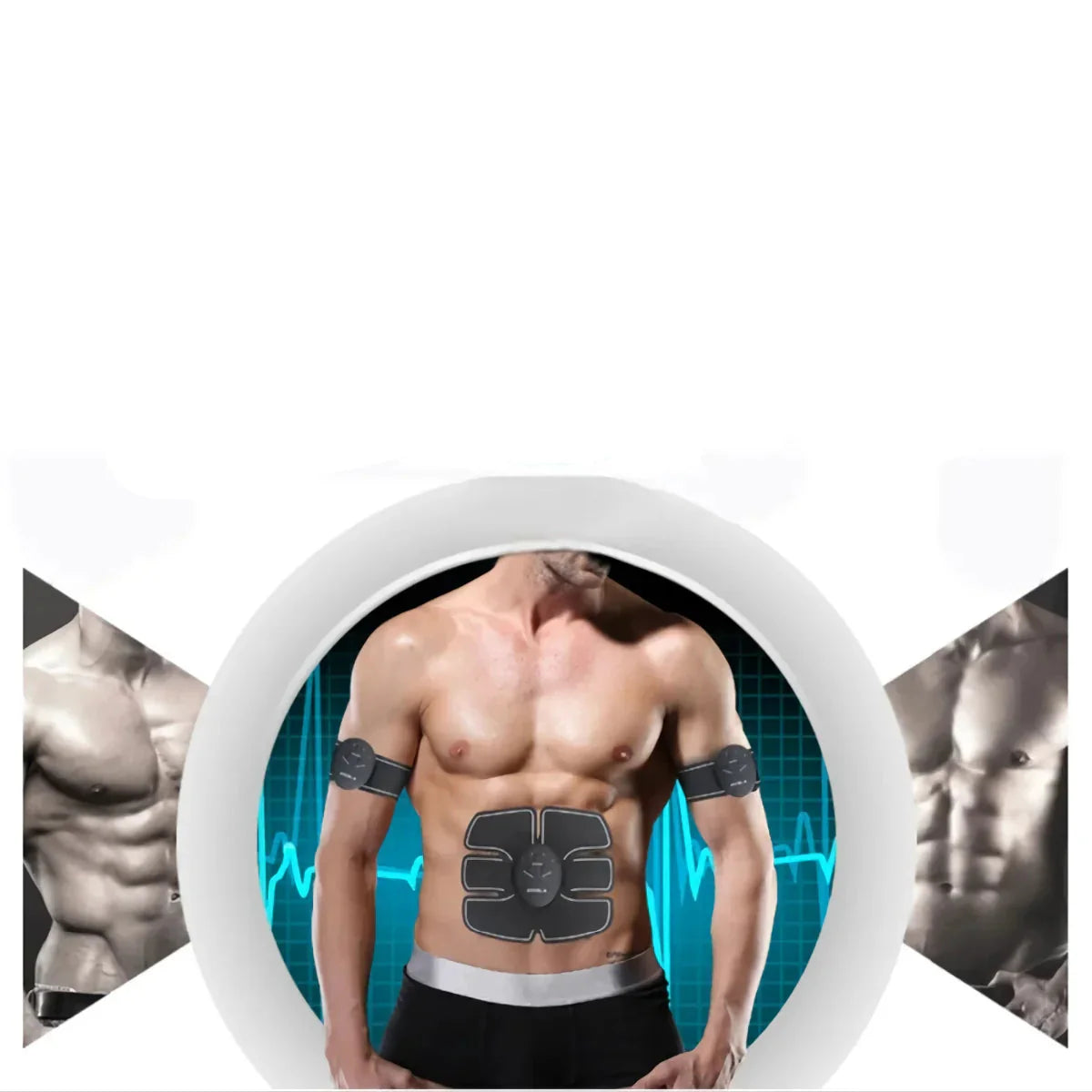 Wireless EMS Muscle Trainer for Home Workouts
