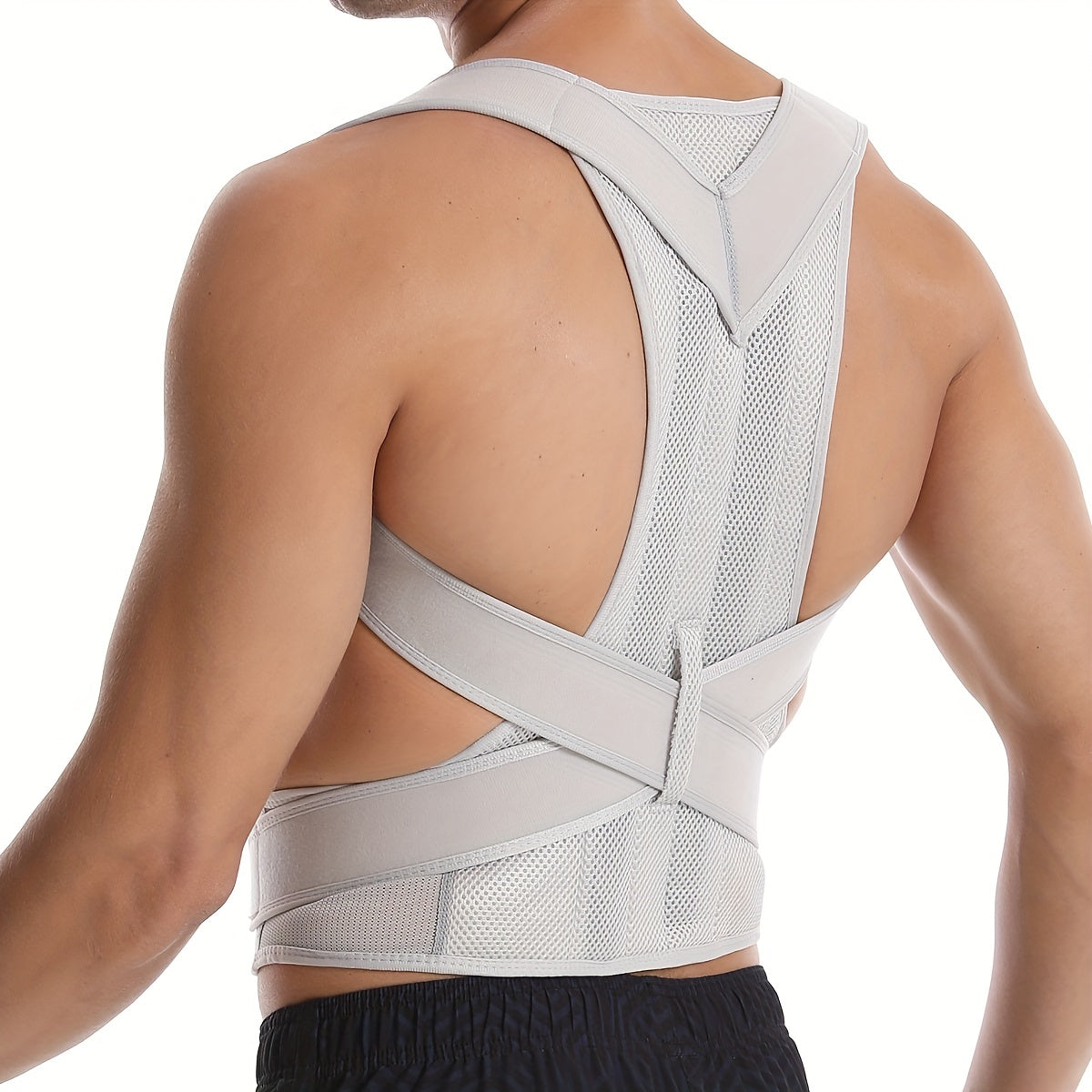 Adjustable Knitted Back Support Belt for Lower Back Pain Relief