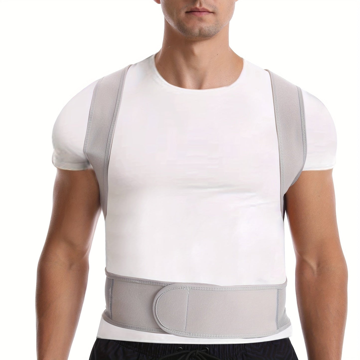 Adjustable Knitted Back Support Belt for Lower Back Pain Relief