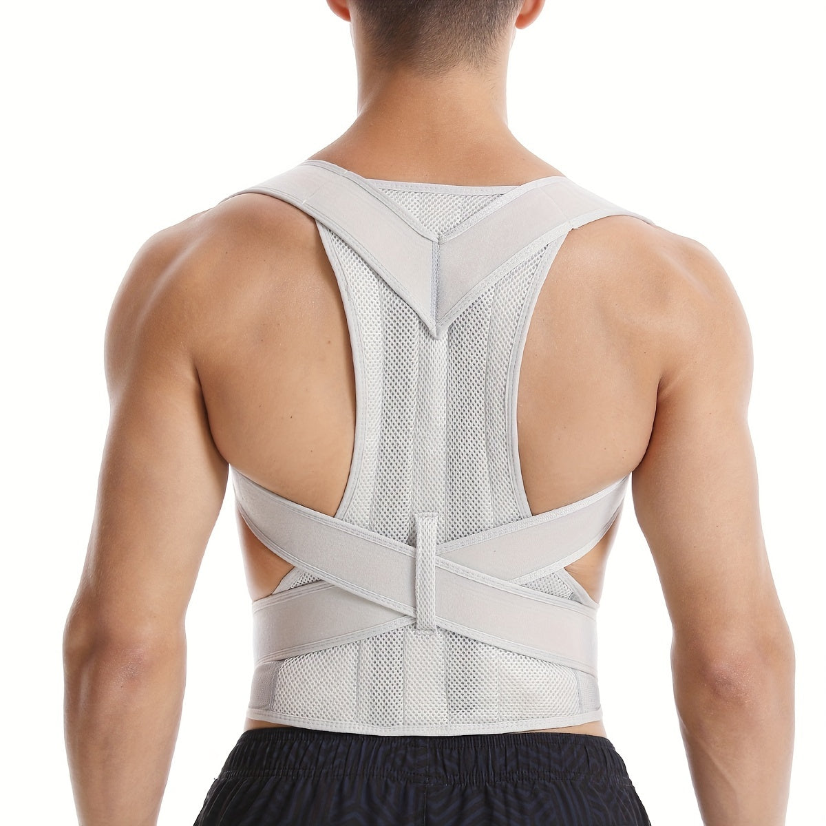 Adjustable Knitted Back Support Belt for Lower Back Pain Relief