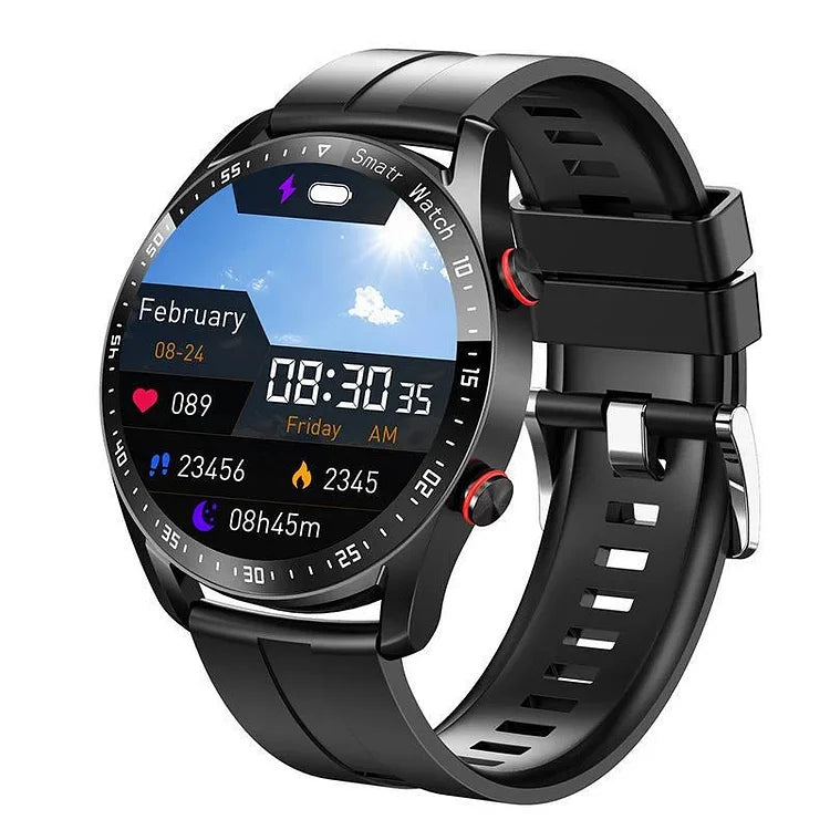 Intelligent Health Monitoring Smartwatch with Bluetooth Calling and Music