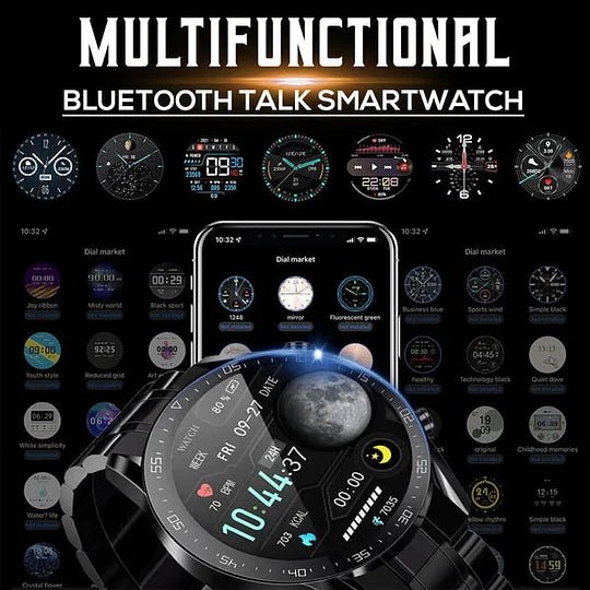 Intelligent Health Monitoring Smartwatch with Bluetooth Calling and Music
