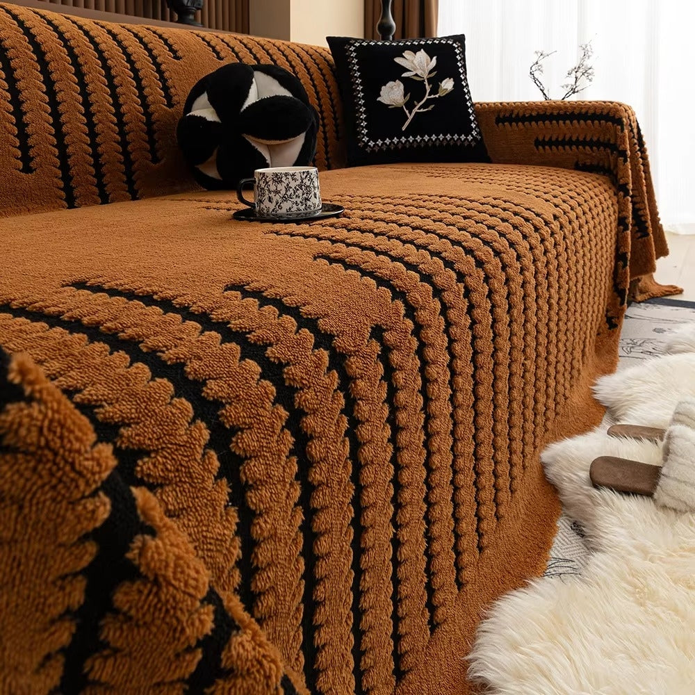 Chic Tufted Microfibre Sofa Protector