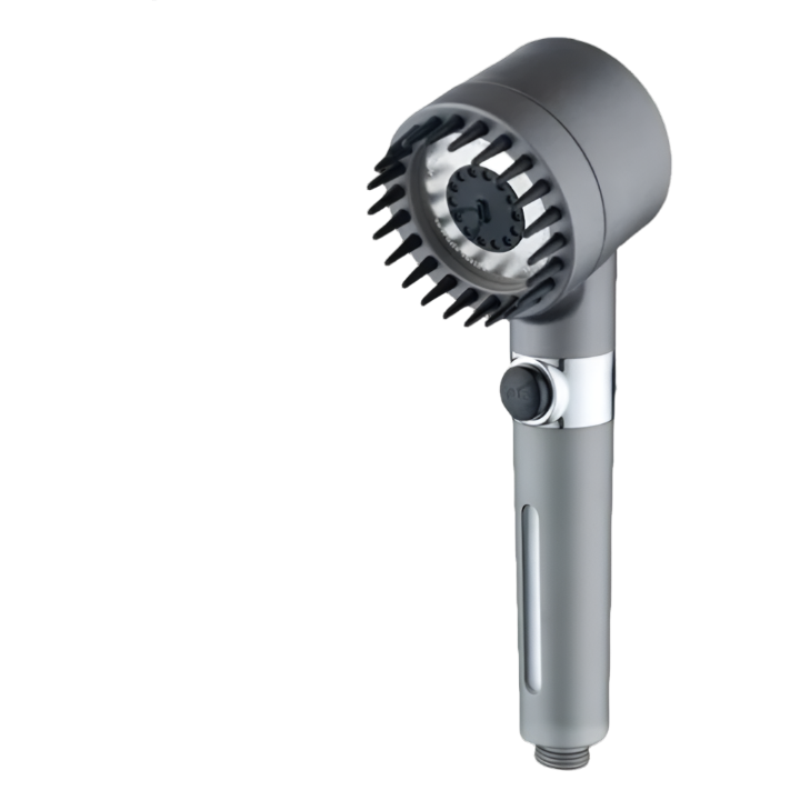 High-Pressure Massage Showerhead with Multiple Settings