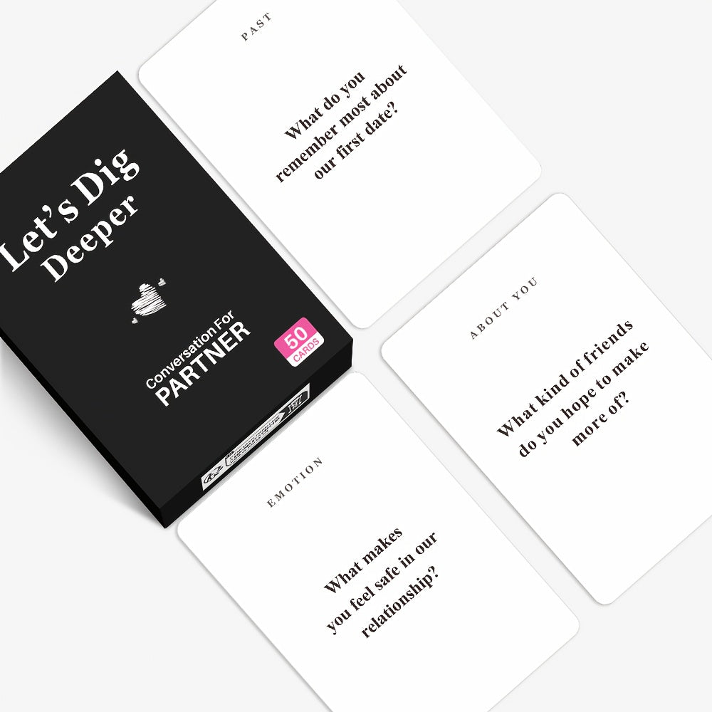 Romantic Couple Card Game for Deepening Emotional Connections