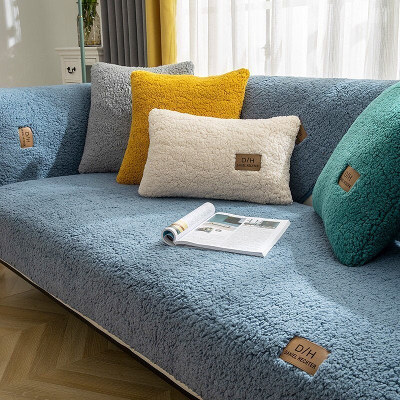 Soft Polyester Sofa Cover for Trendy Style and Comfort