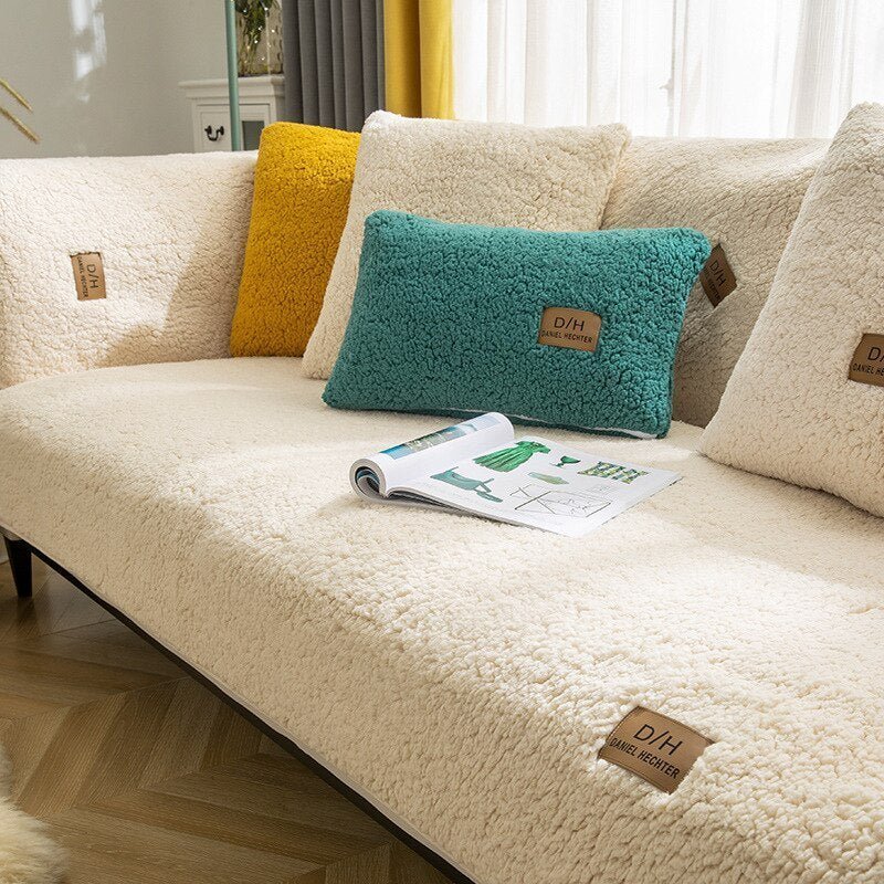 Soft Polyester Sofa Cover for Trendy Style and Comfort