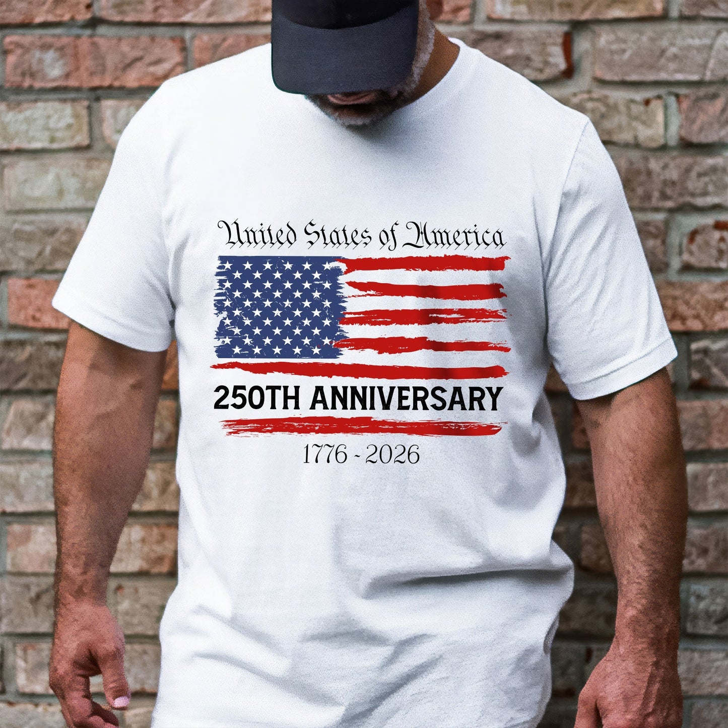 Patriotic Unisex T-Shirt for America's 250th Anniversary