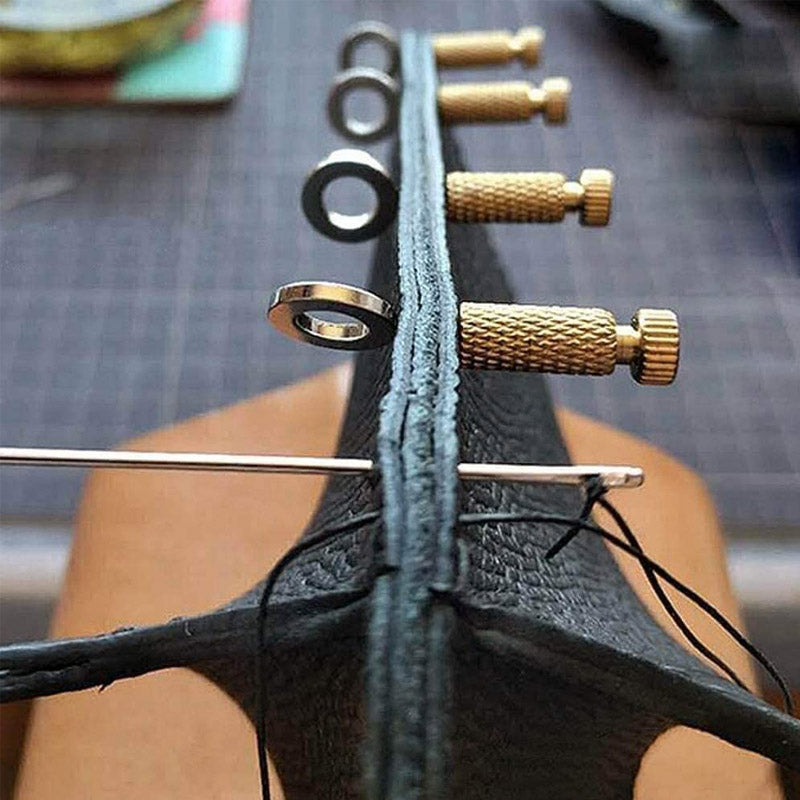 Leather Positioning Needle Set for Precise Sewing and Hand Protection