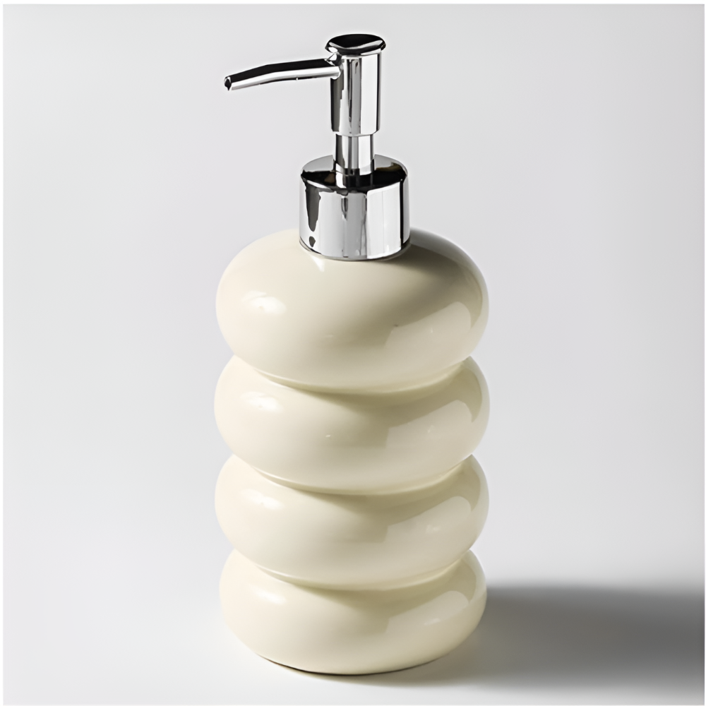 Sleek Refillable Sphere Soap Dispenser