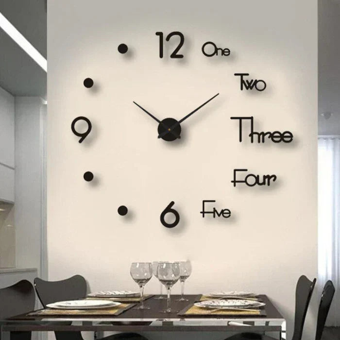Creative DIY Wall Clock - Unique Modern Design