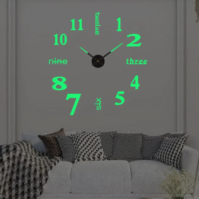 Creative DIY Wall Clock - Unique Modern Design