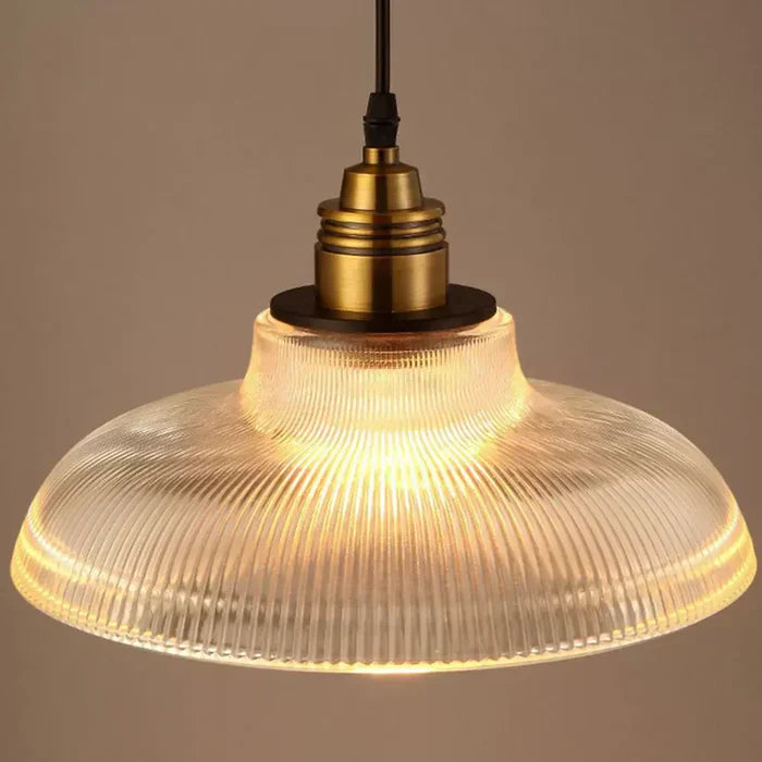 Glass Pendant Light with Elegant Design