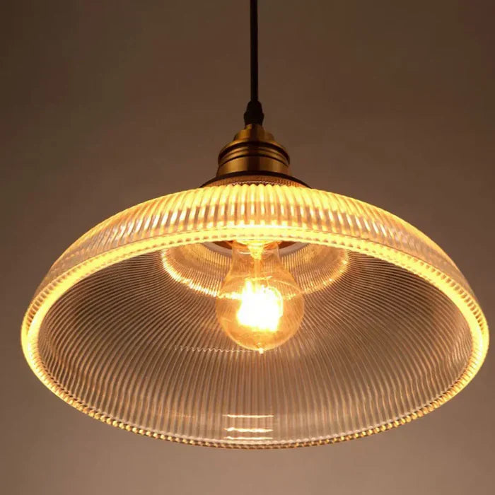 Glass Pendant Light with Elegant Design