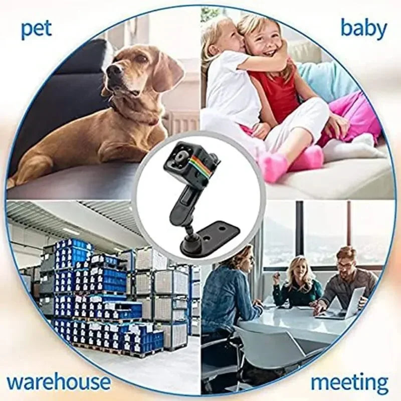 Compact HD Indoor Camera with Audio for Creative Recording