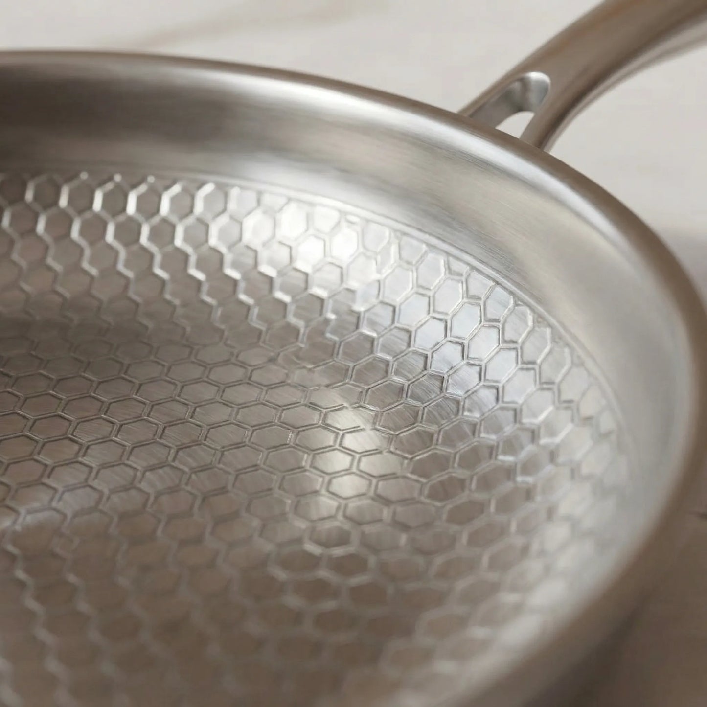 Hand-Hammered Non-Stick Induction Pan