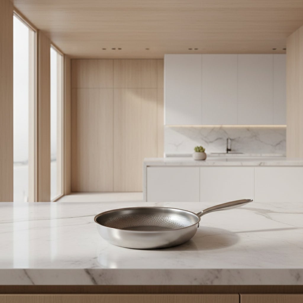 Hand-Hammered Non-Stick Induction Pan
