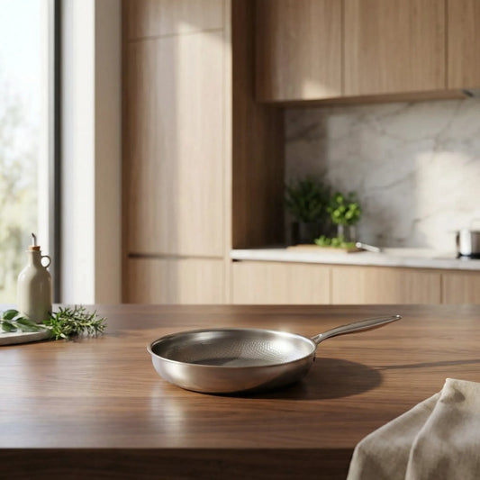 Hand-Hammered Non-Stick Induction Pan