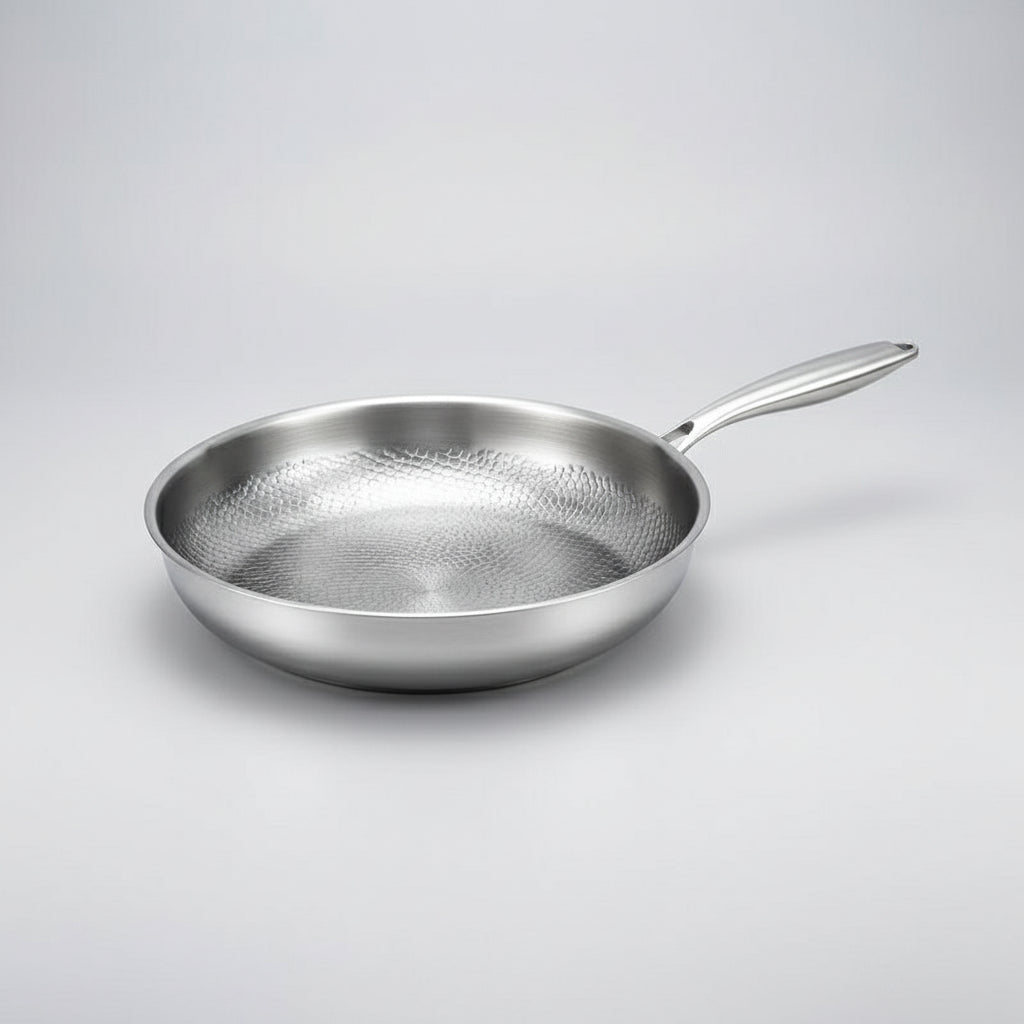 Hand-Hammered Non-Stick Induction Pan