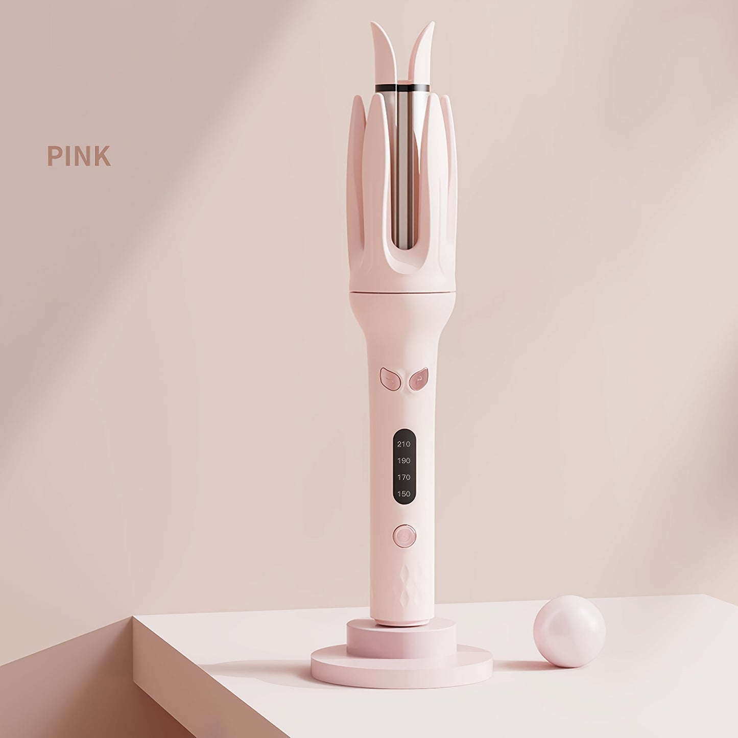 Automatic Curling Iron with Mains-Powered Even Heat Distribution