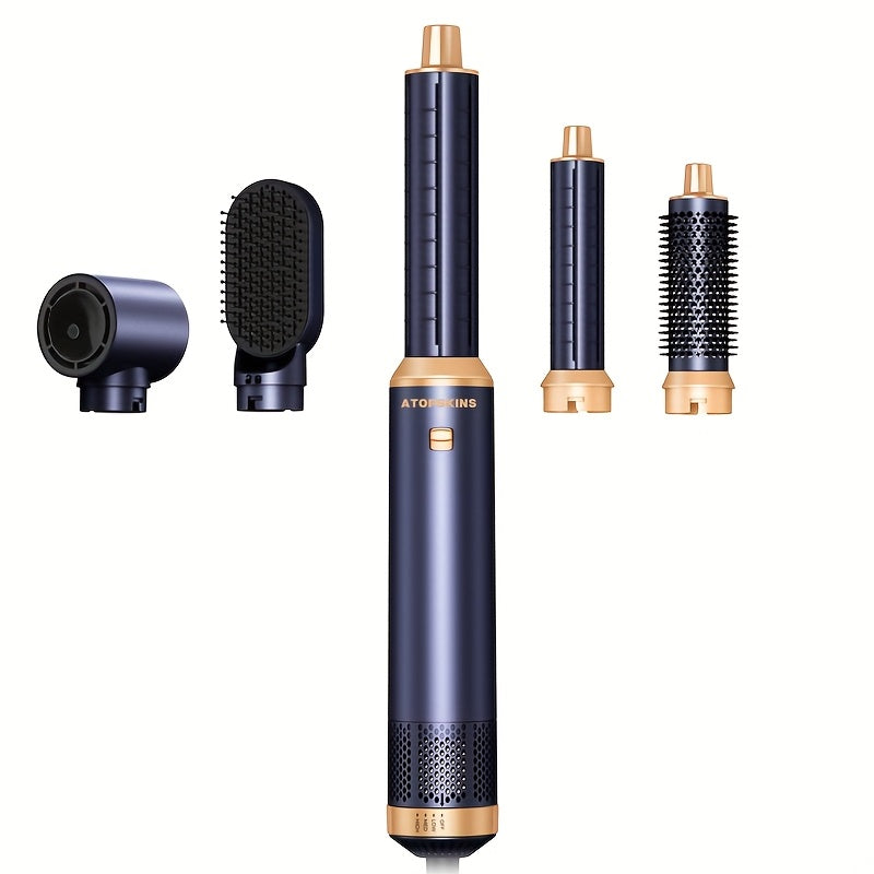 5-in-1 Hair Dryer and Multistyler with US Plug and Nozzle
