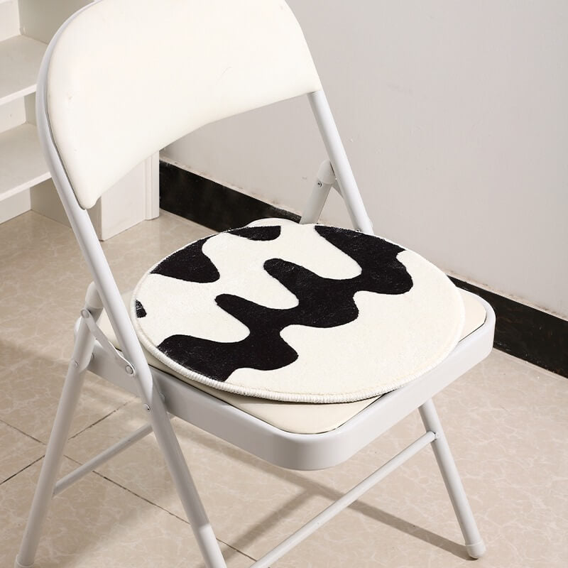 Mini Tufted Plaid Rug with Anti-Slip Backing
