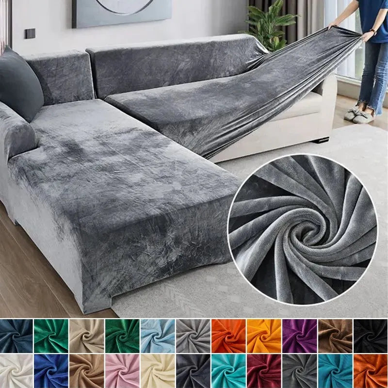 Stylish Stretch Sofa Cover in Elegant Colors
