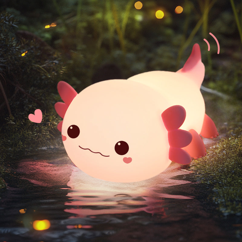 LED Silicone Animal Night Light Lamp with Touch Controls