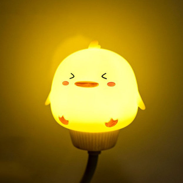 Cute Animal Night Light with Remote Control and Dimmable Timer