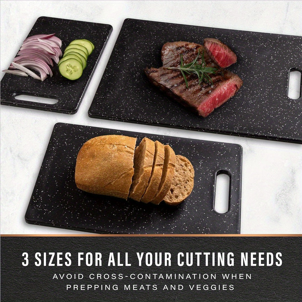 Food-Grade Plastic Cutting Board Set for Safe and Hygienic Meal Prep