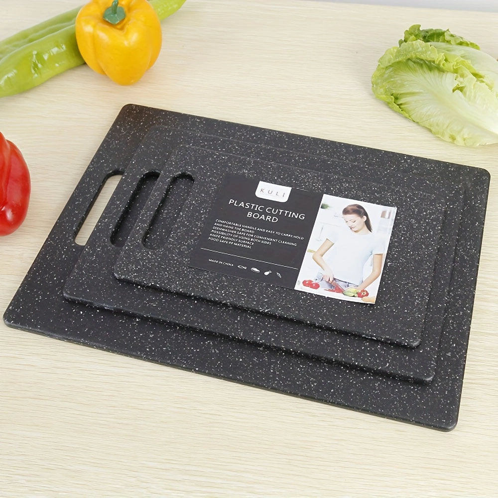 Food-Grade Plastic Cutting Board Set for Safe and Hygienic Meal Prep