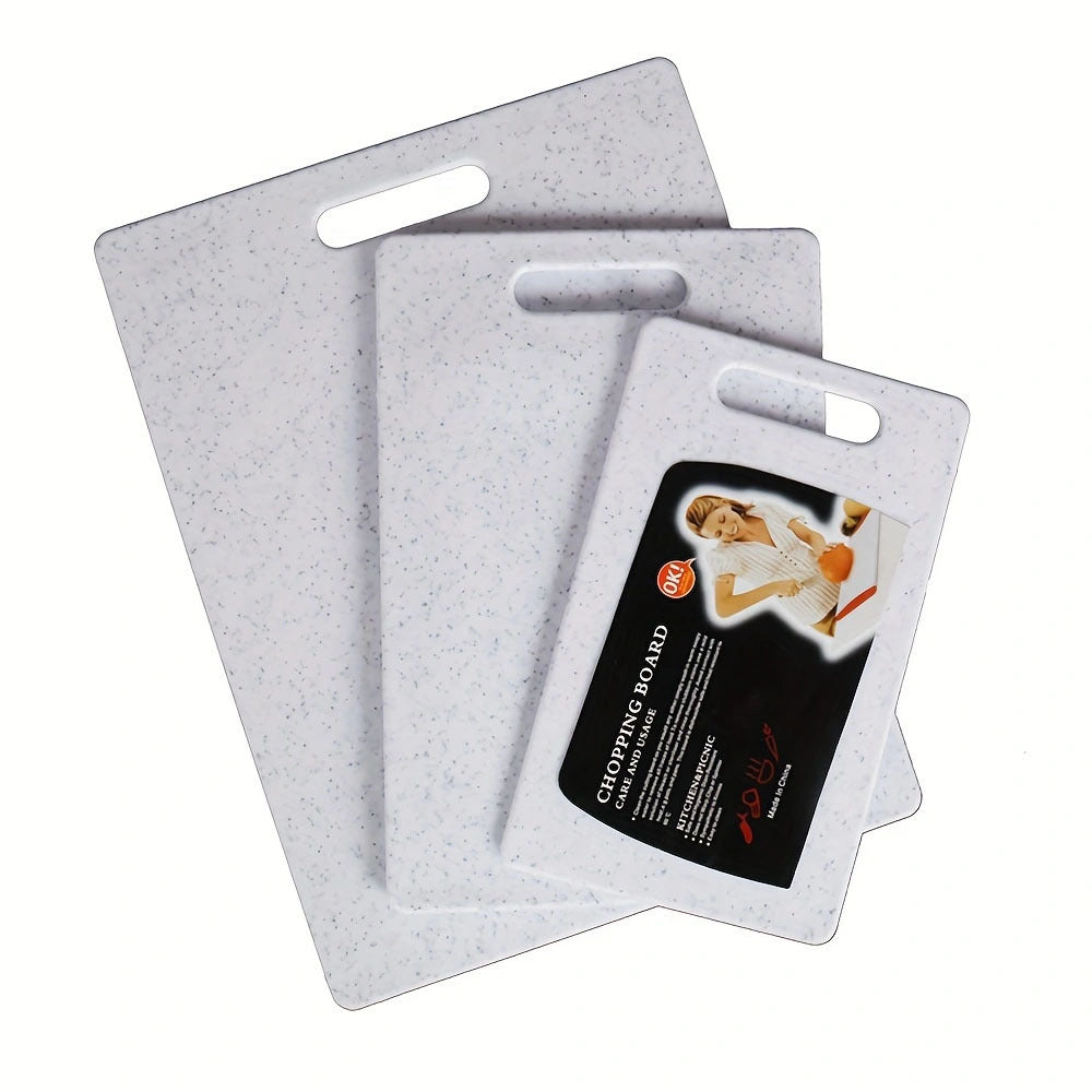Food-Grade Plastic Cutting Board Set for Safe and Hygienic Meal Prep