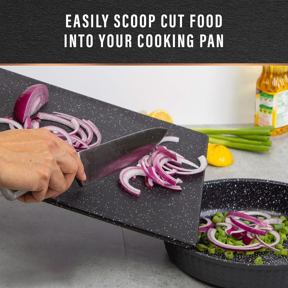 Food-Grade Plastic Cutting Board Set for Safe and Hygienic Meal Prep