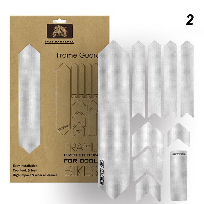 Impact-Resistant MTB Frame Protection Stickers – Scratch-Free & UV-Resistant
