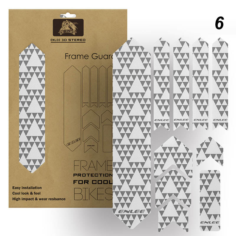 Impact-Resistant MTB Frame Protection Stickers – Scratch-Free & UV-Resistant