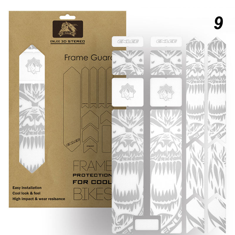 Impact-Resistant MTB Frame Protection Stickers – Scratch-Free & UV-Resistant