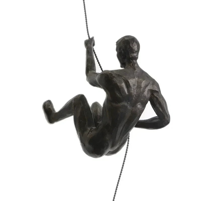 Decorative Climbing Wall Sculptures Set of 3