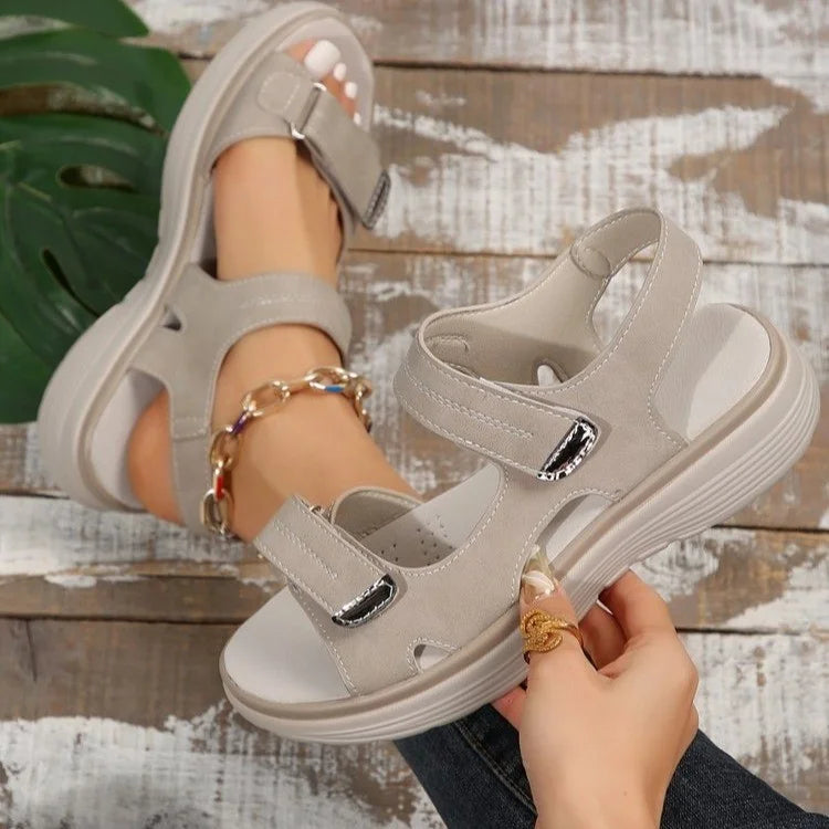 Women's Adjustable Orthopedic Sandals with Non-Slip Sole