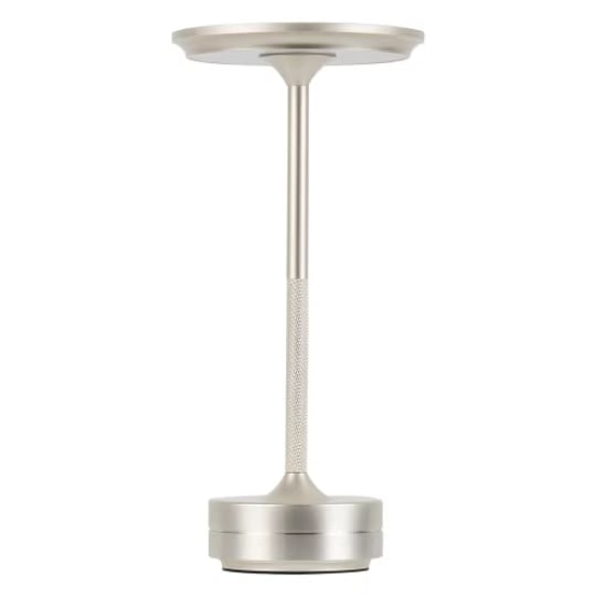 Cordless Dimmable Aluminum Table Lamp - Rechargeable Touch Light