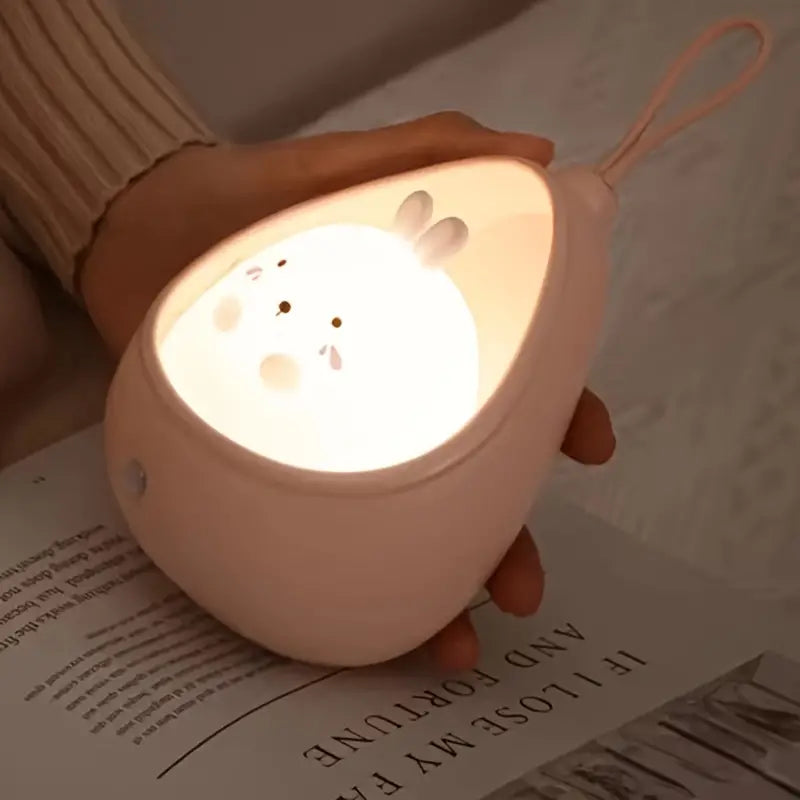Cute Animal Night Light LED Bedside Lamp for Kids
