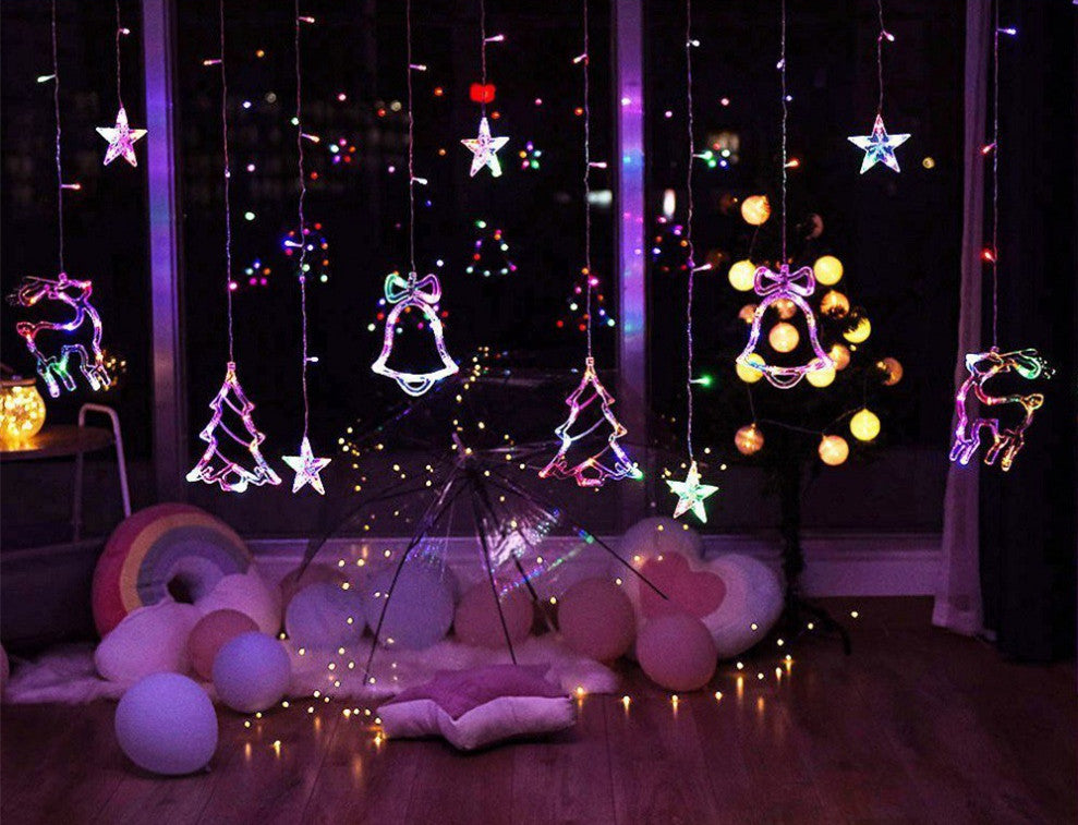 Christmas Pendant Night Light with Remote Control