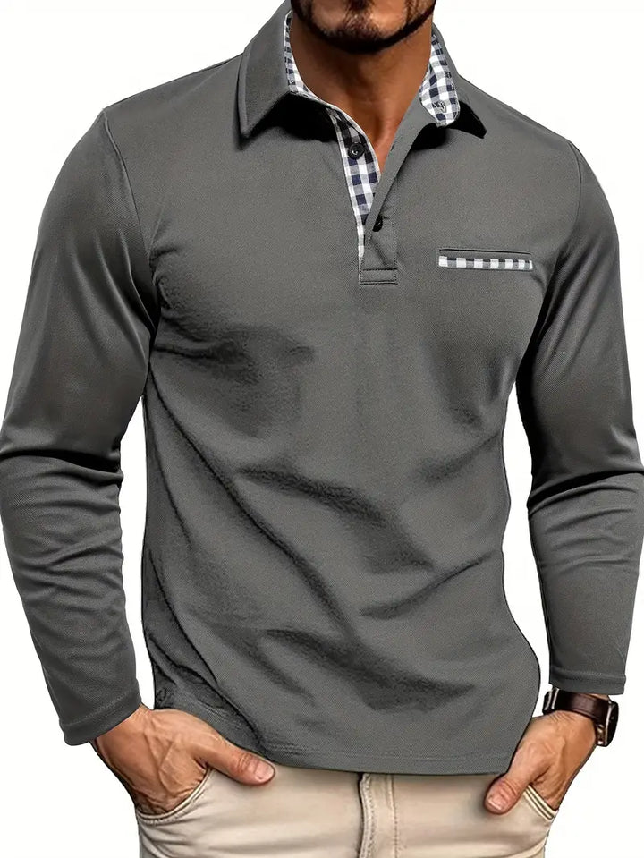 Dylan | Premium Long-Sleeve Polo